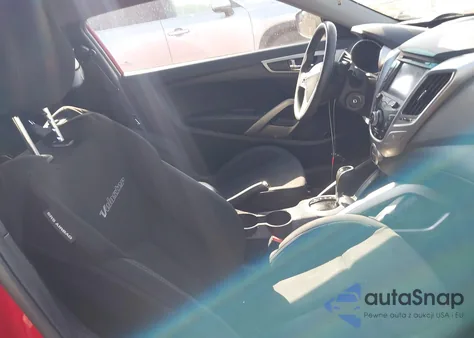 2015 Hyundai Veloster из США, поврежденный, VIN KMHTC6AD0FU245046